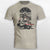 Blazblue Hakumen shirt by Eighty Sixed. Cutout image of shirt on a pixellated background.