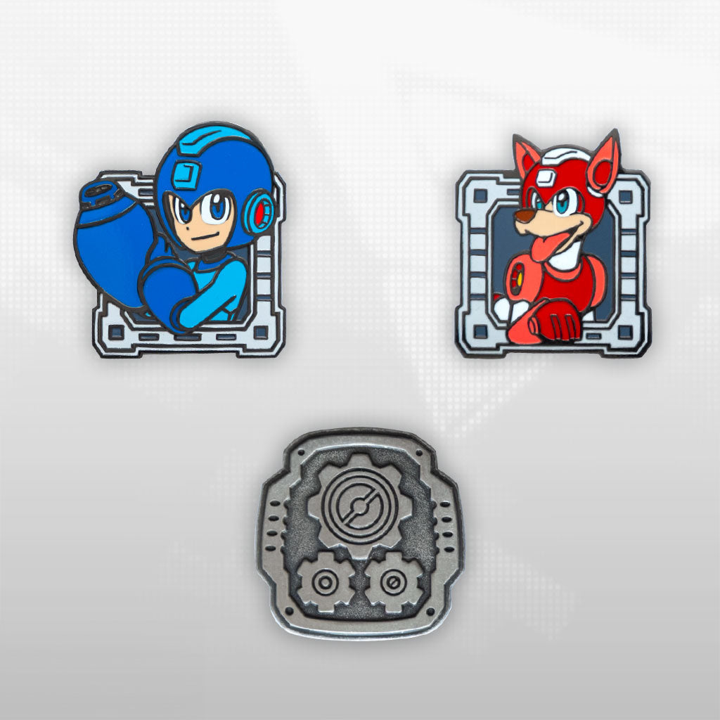 Mega Man 11 - Mega Man Pin Set