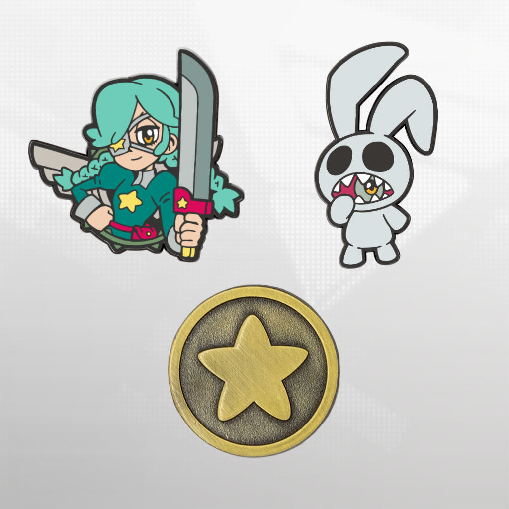 Skullgirls Annie Of The Stars Limited Edition pin by Eighty Sixed