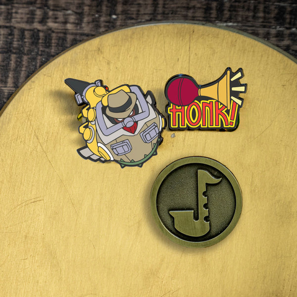 Minesweeper ピンバッジ studiocult Skullgirls - Big Band Pin Set - Eighty Sixed