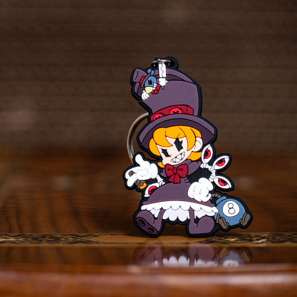 【激レア】海外版限定モデル 非売品 Skullgirls レコード おまけ付き Skullgirls - Peacock Keychain - Eighty Sixed