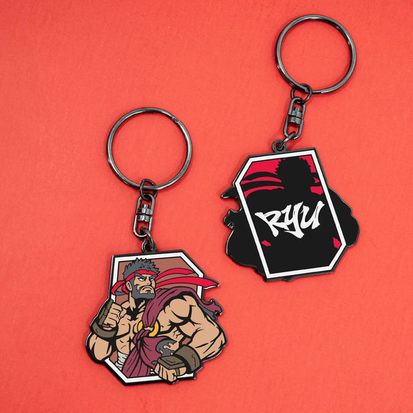 Street Fighter - Ryu Metal Keychain - Eighty Sixed