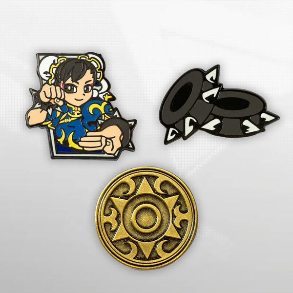 Street Fighter - Chun Li Pin Set - Eighty Sixed