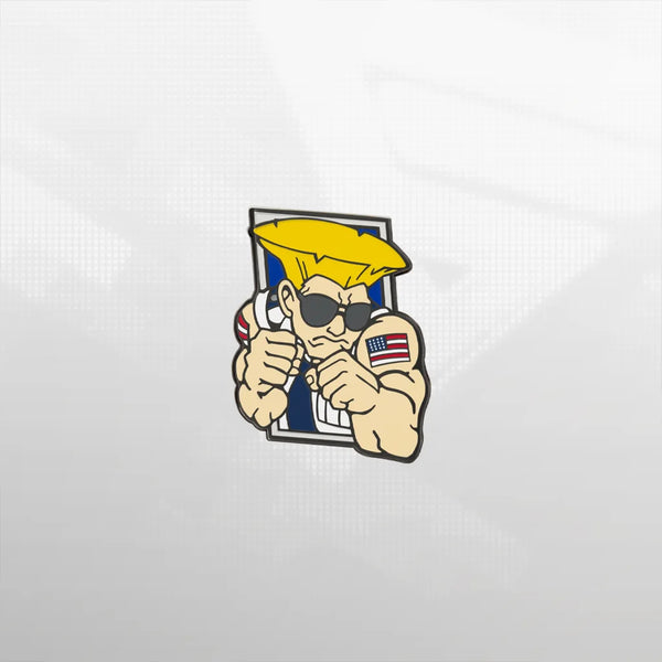 Street Fighter - Guile Pin - Eighty Sixed