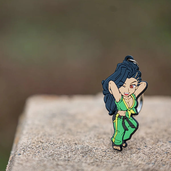 Street Fighter - Laura Keychain - Eighty Sixed