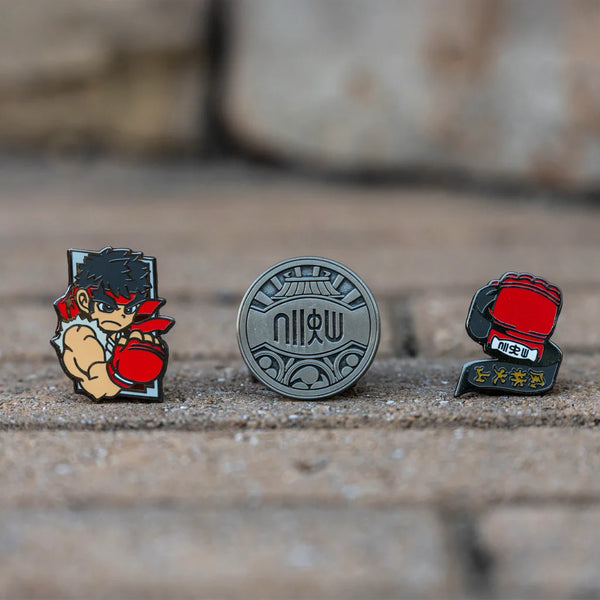 Street Fighter - Ryu Pin Set - Eighty Sixed