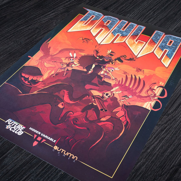 Skullgirls - Black Dahlia Poster - Eighty Sixed