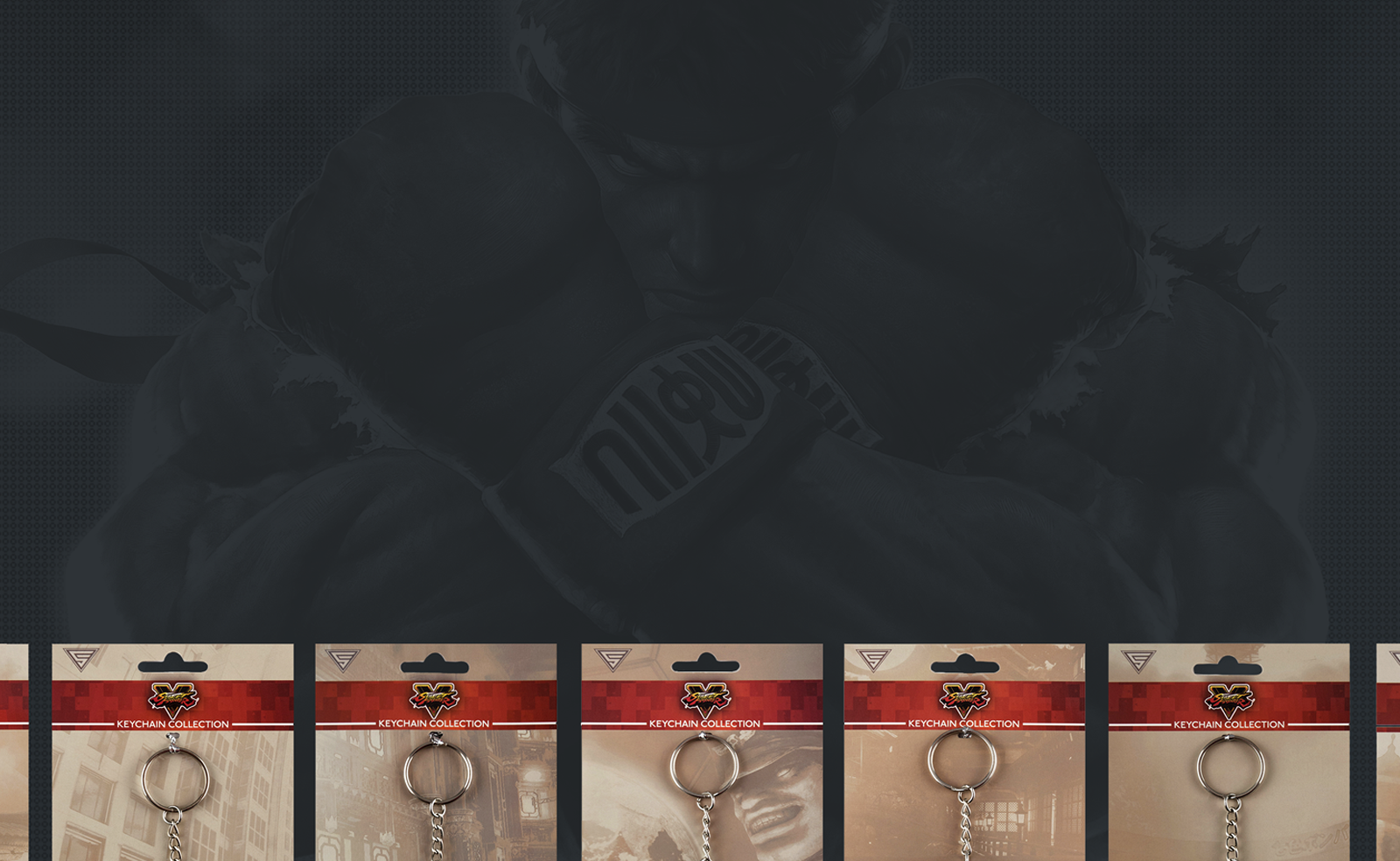 Official Street Fighter Keychains! - Eighty Sixed
