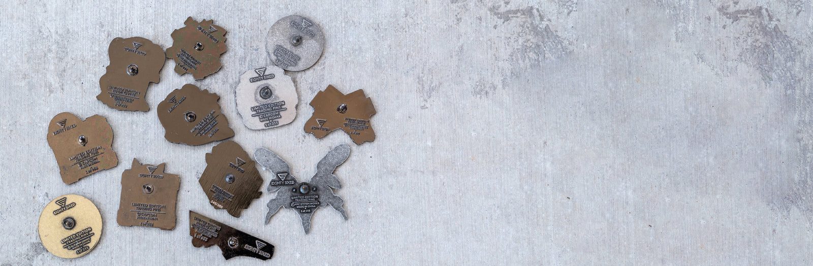 Limited Edition Pins - Eighty Sixed