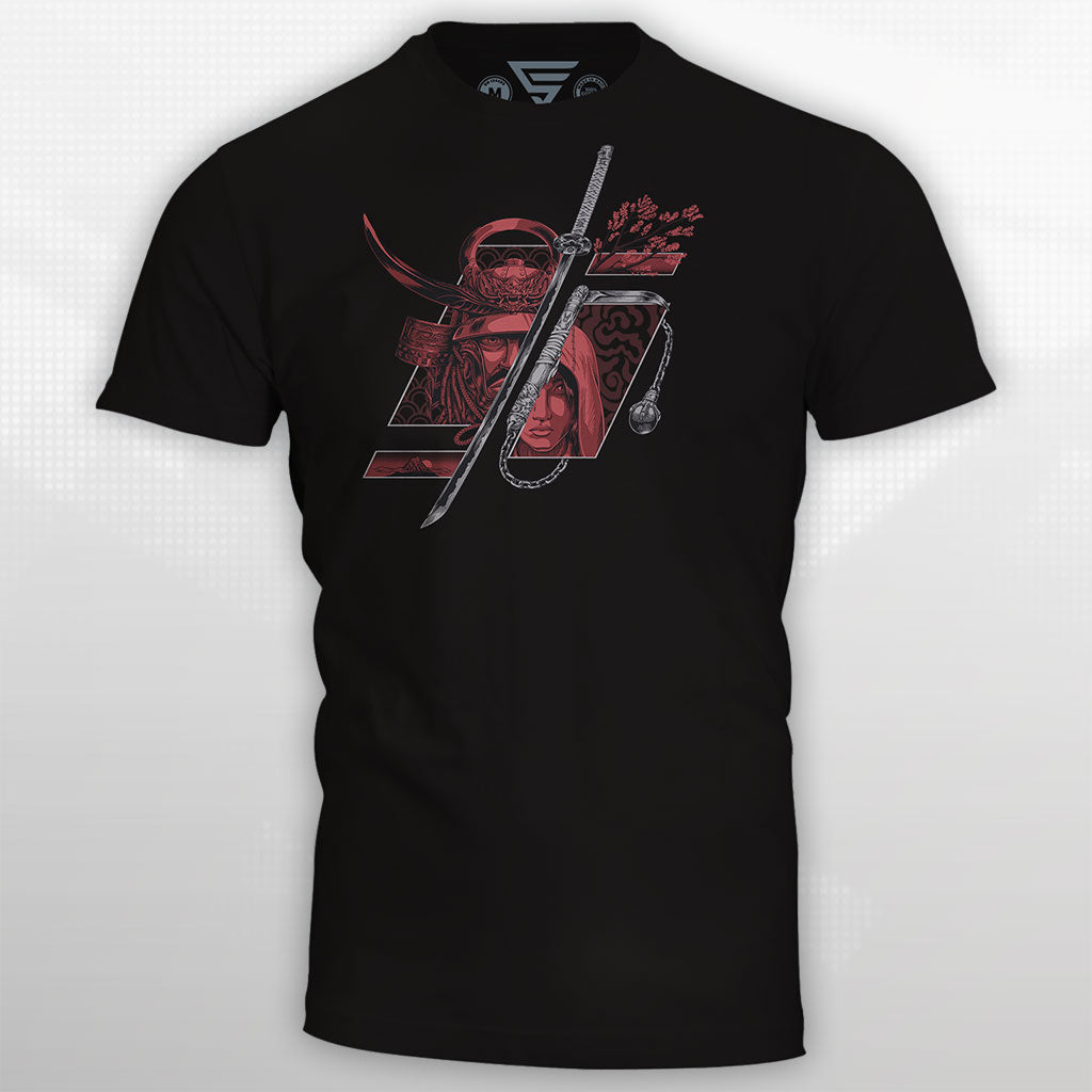 Official Assassin’s Creed Shadows Samurai & Shinobi t-shirt from Eighty Sixed