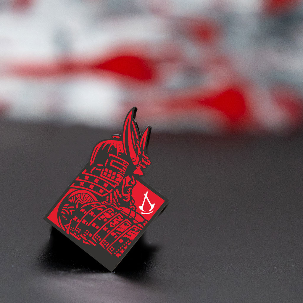 Yasuke Silhouette Pin