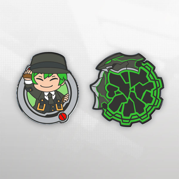 Blazblue Hazama Pin Set - Limited Edition | Eighty Sixed