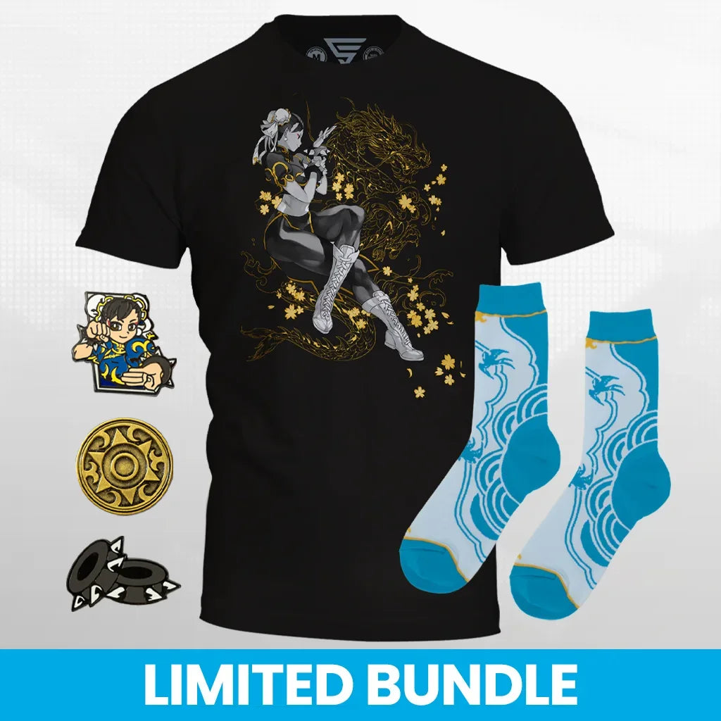 Street Fighter - Chun-Li Sock Bundle II