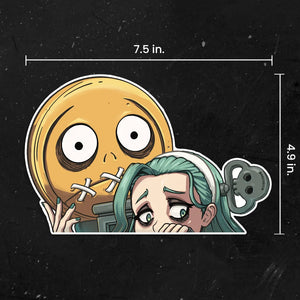 guilty gear stickers Guilty Gear - A.B.A Peeking Sticker