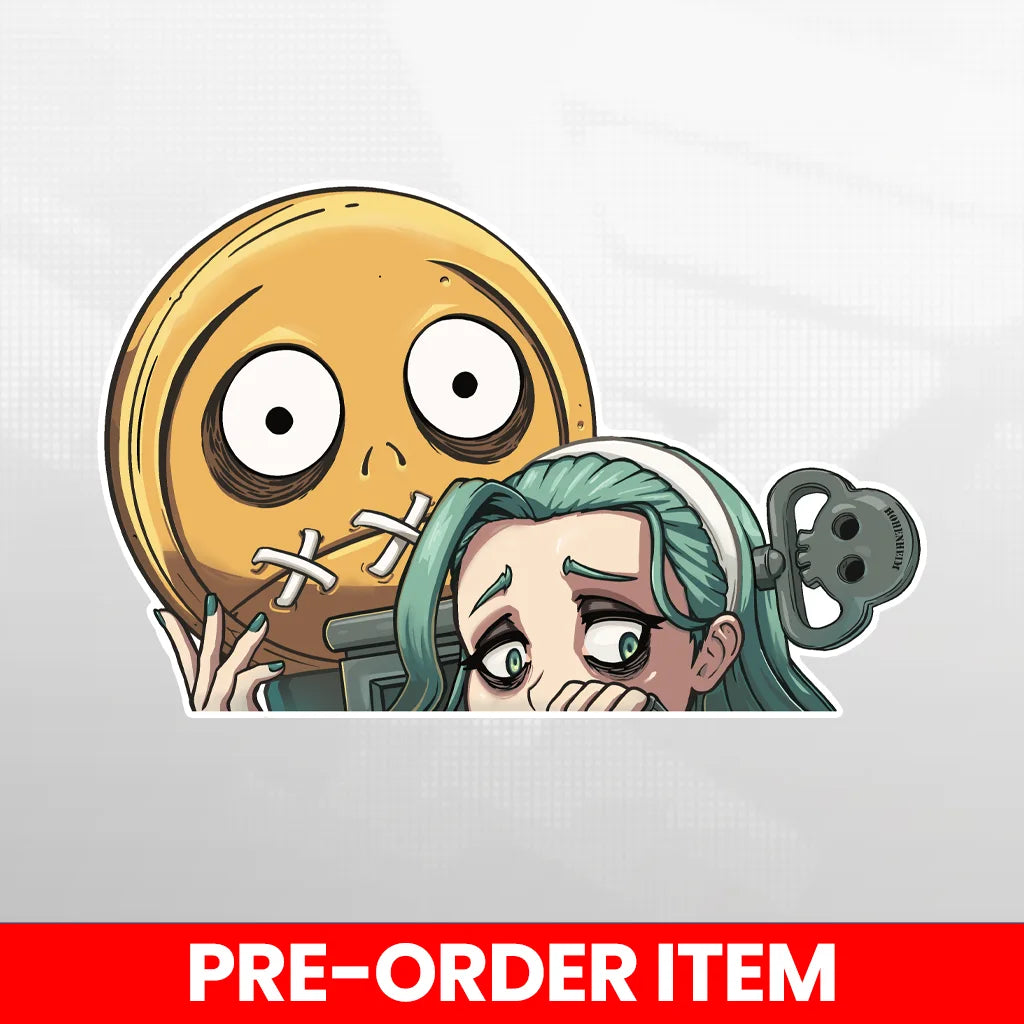 A.B.A Peeking Sticker