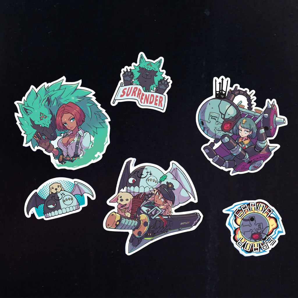 gear stickers Guilty Gear - Strive Sticker Sheets