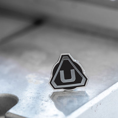 Shiny Ultratech logo pin from Killer Instinct by Eighty Sixed