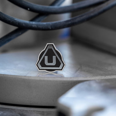 Shiny Ultratech logo pin from Killer Instinct by Eighty Sixed