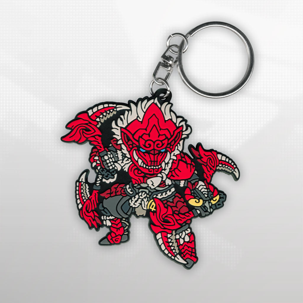 Monster Hunter - Odogaron Hunter Keychain - Eighty Sixed