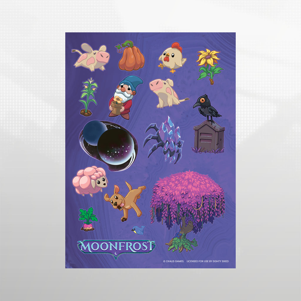 Moonfrost Sticker Sheet