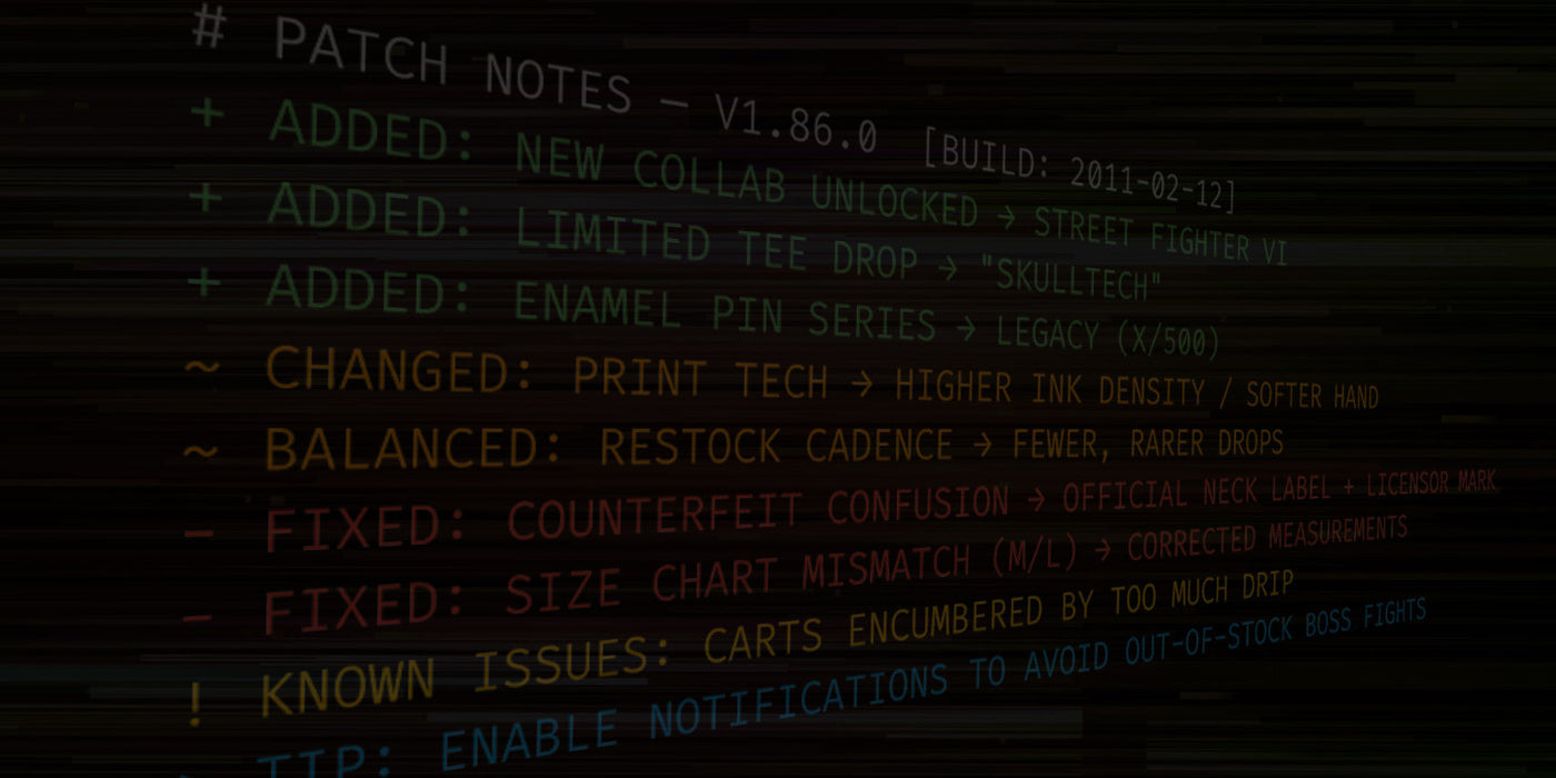 Patch Notes | Eighty Sixed