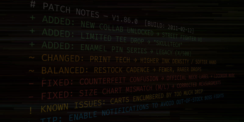 Patch Notes | Eighty Sixed