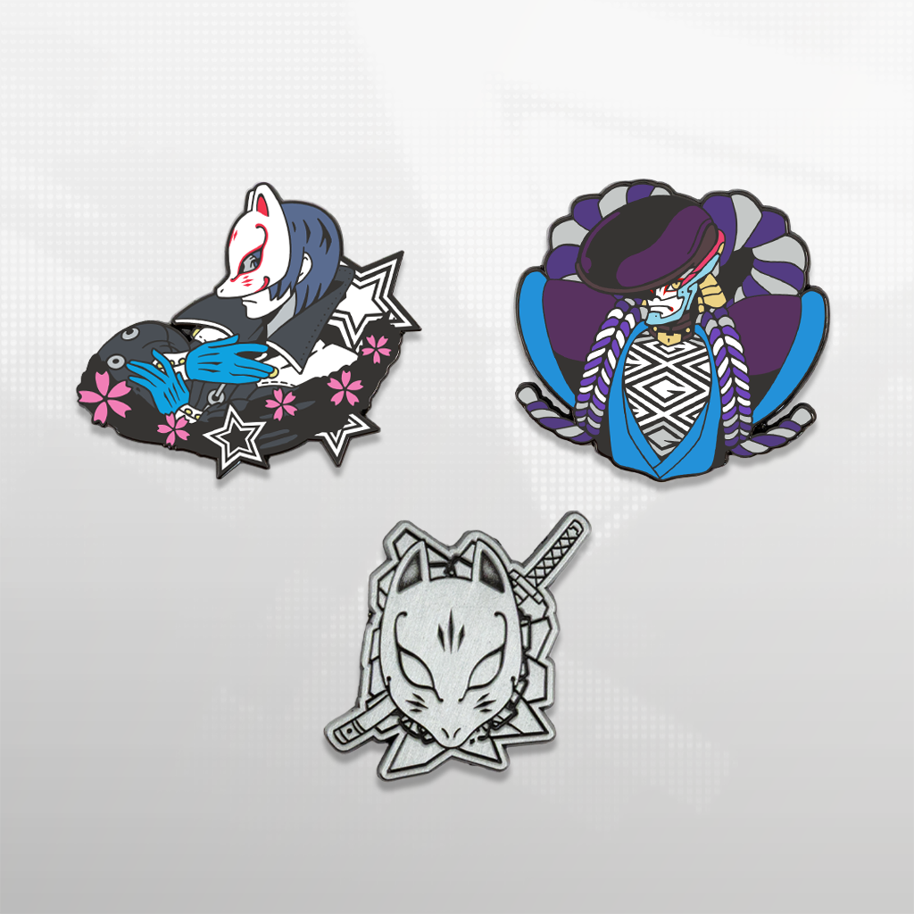 Fox Pin Set