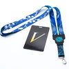 The Shin Megami Tensei V Fusion reversible lanyard is shown with both sides on a nice white background.