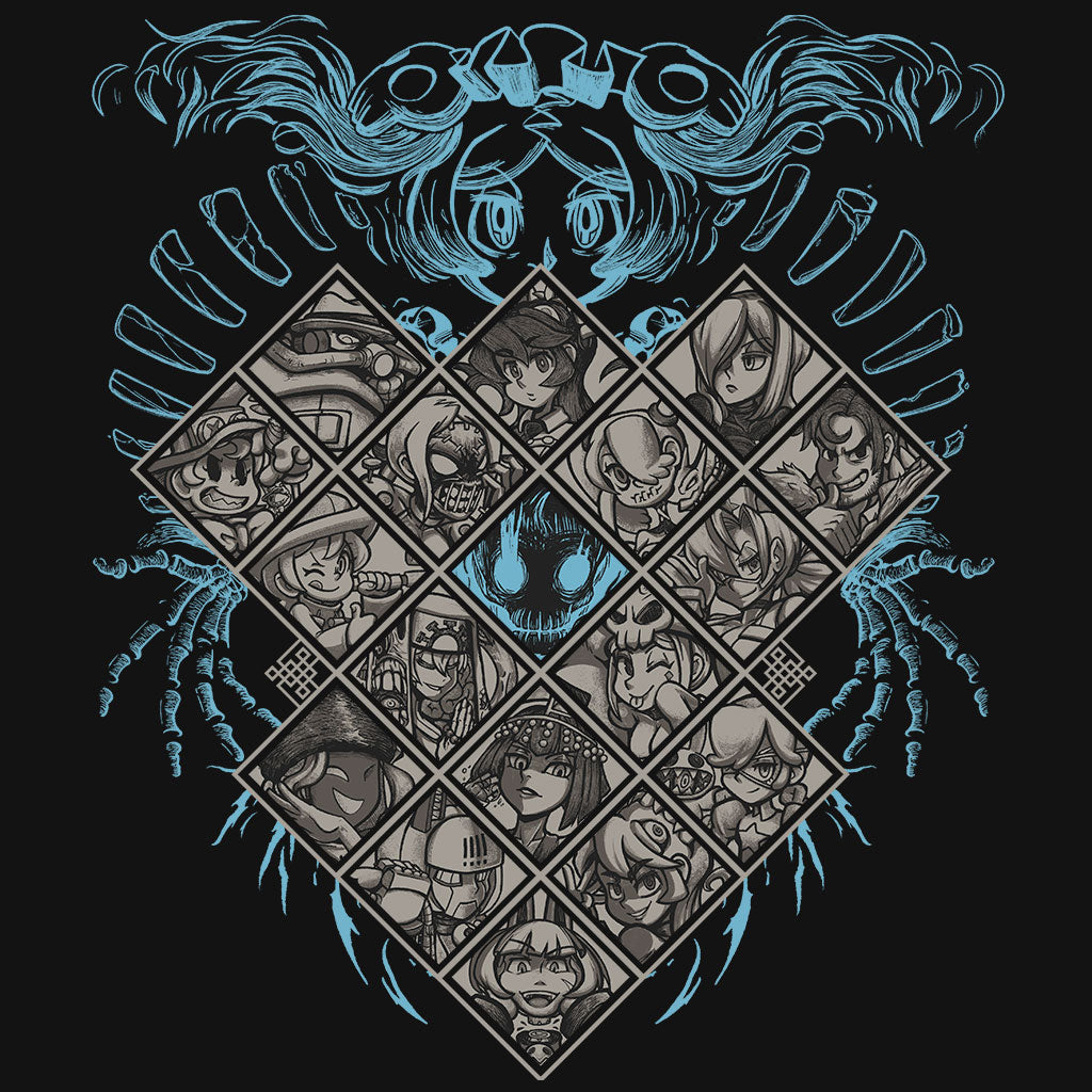 Skullgirls entire cast tee by Eighty Sixed 