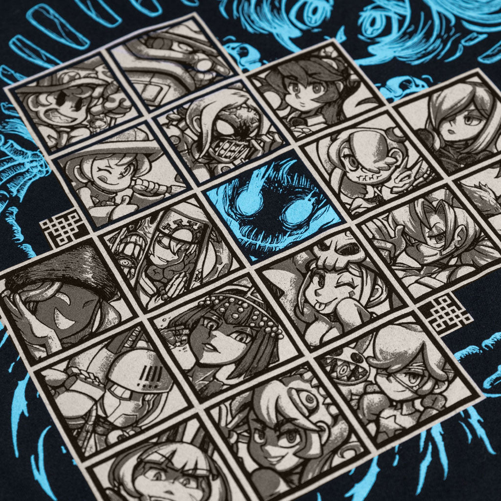 Skullgirls entire cast tee by Eighty Sixed 