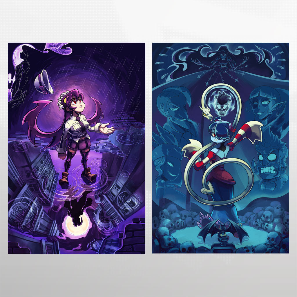 Filia &amp; Squigly Poster Set