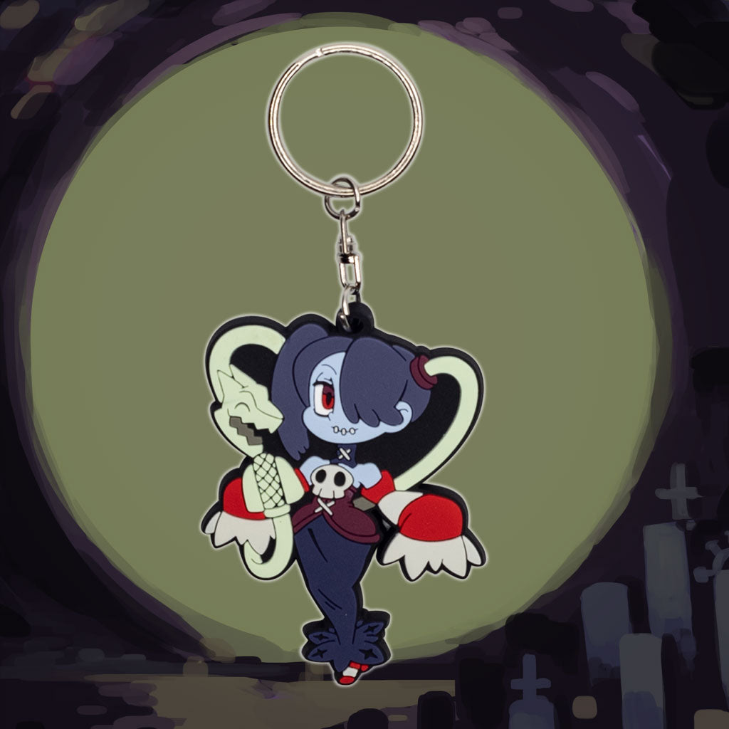 Skullgirls Squigly Keychain by Eighty Sixed