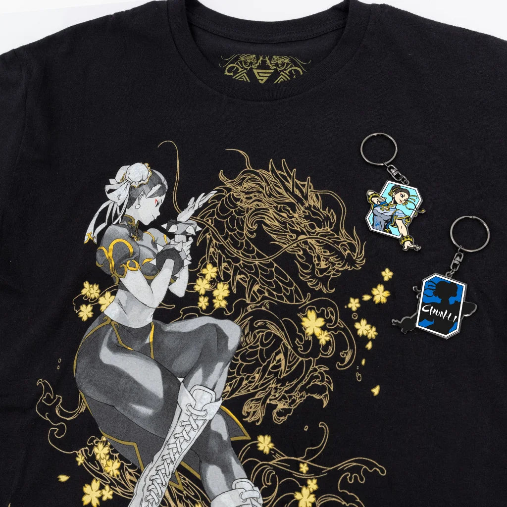 Street Fighter - Chun-Li Keychain Bundle