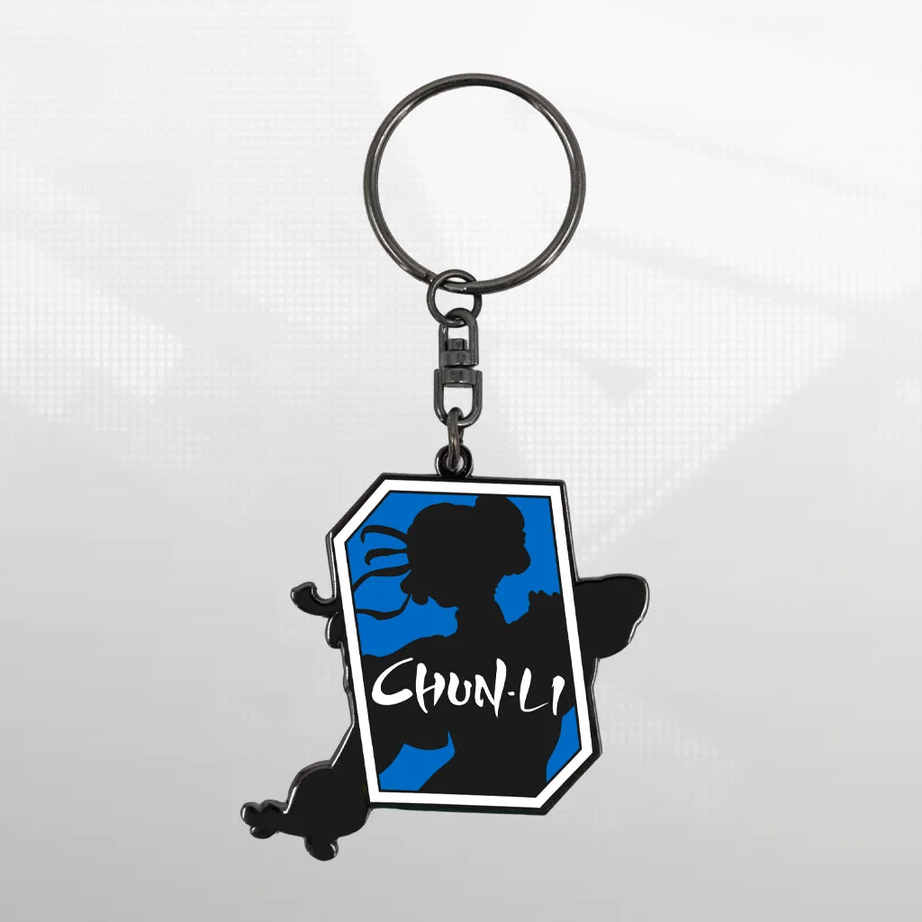 Chun-Li Metal Keychain