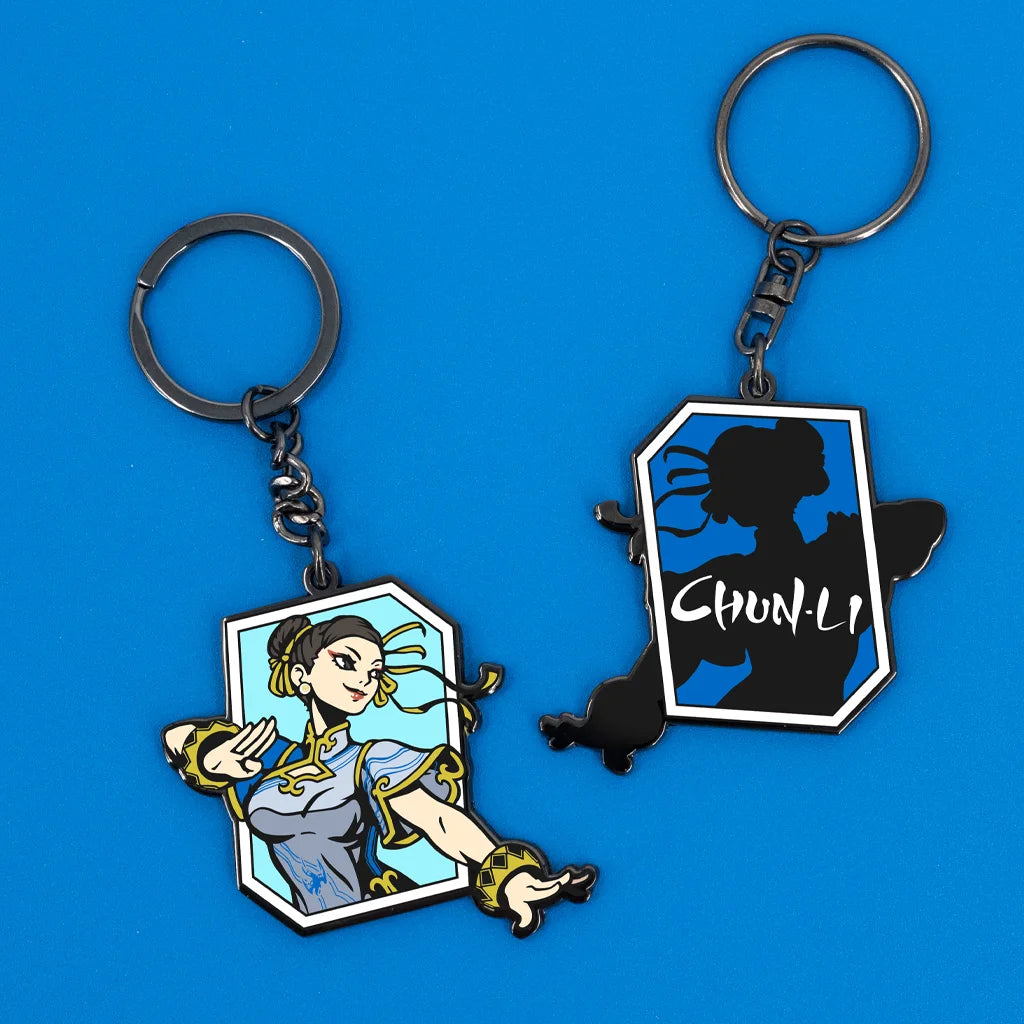 Street Fighter - Chun-Li Keychain Bundle