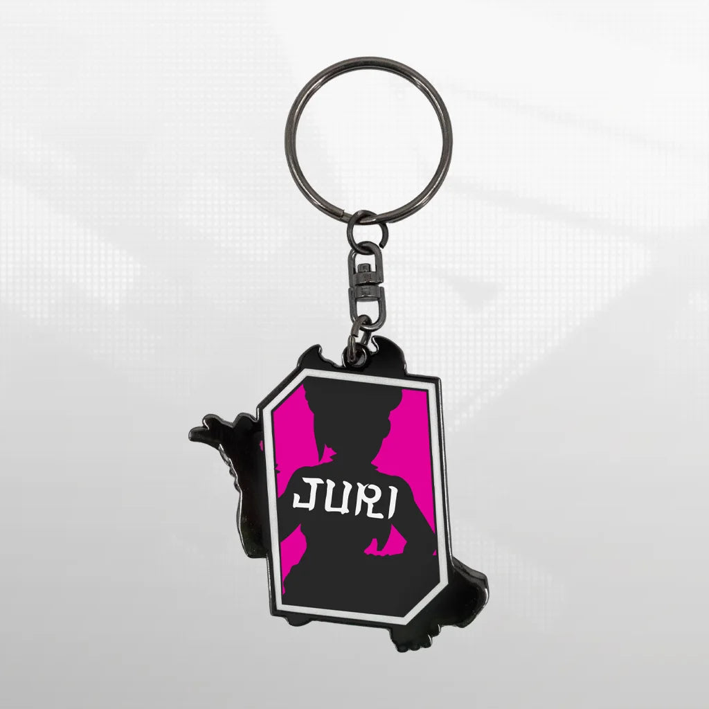 Juri Metal Keychain