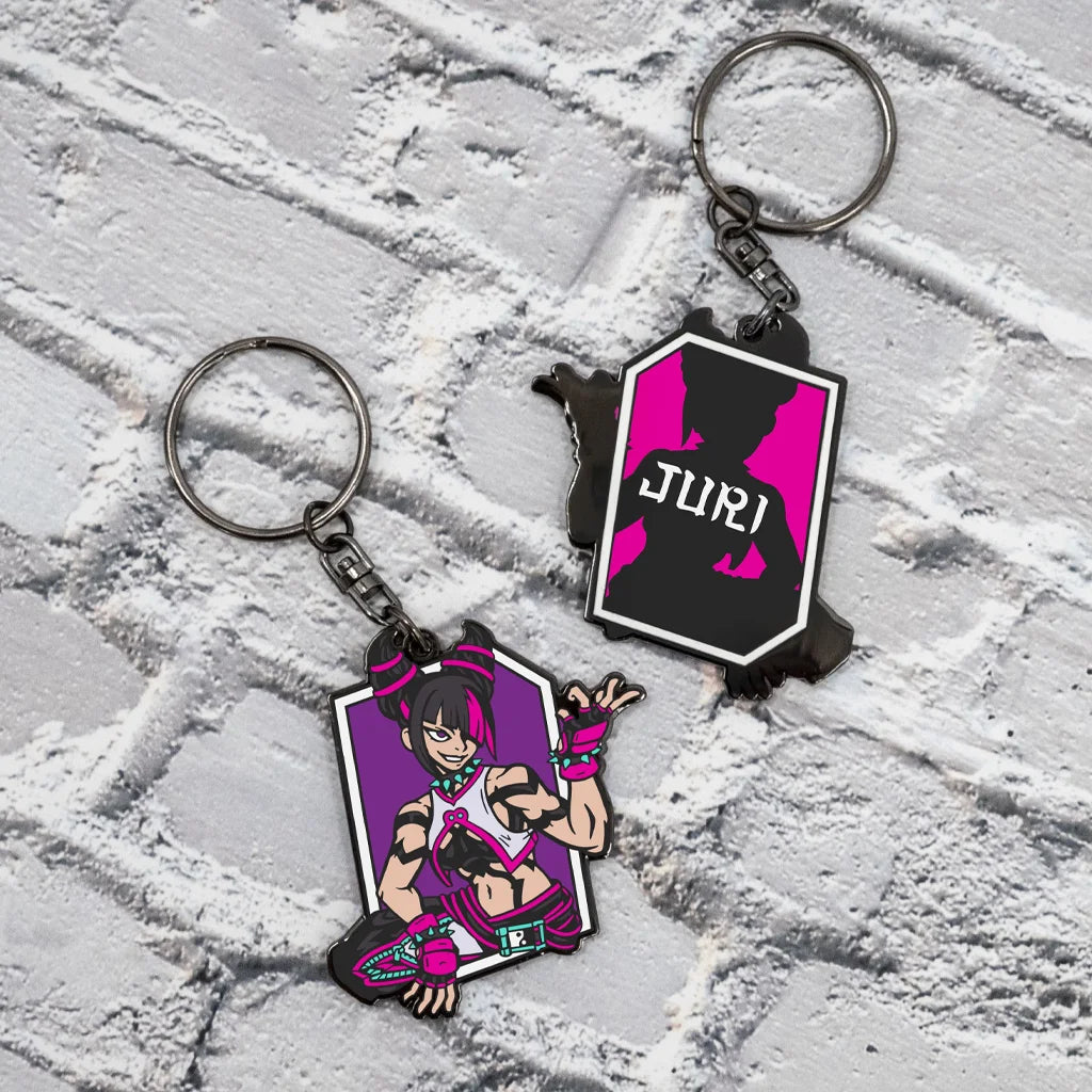 Juri Metal Keychain