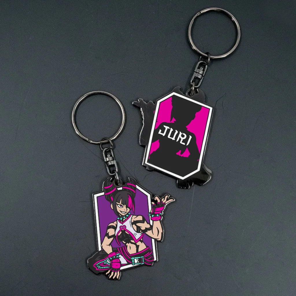 Juri Metal Keychain