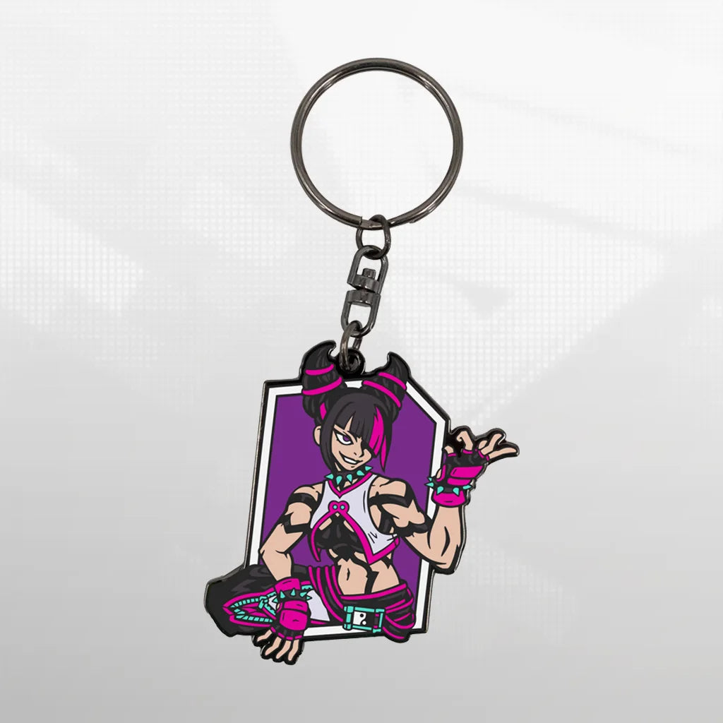 Juri Metal Keychain