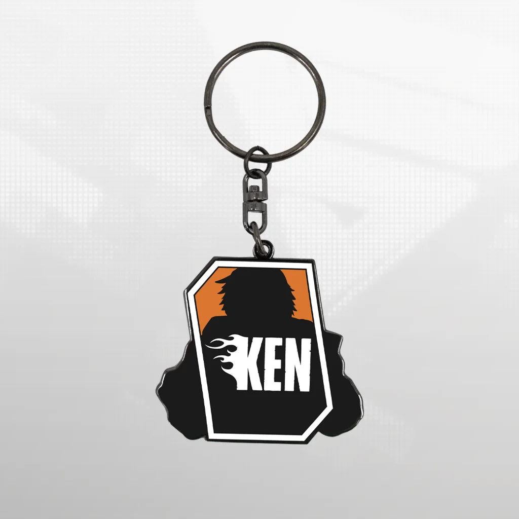 Ken Metal Keychain