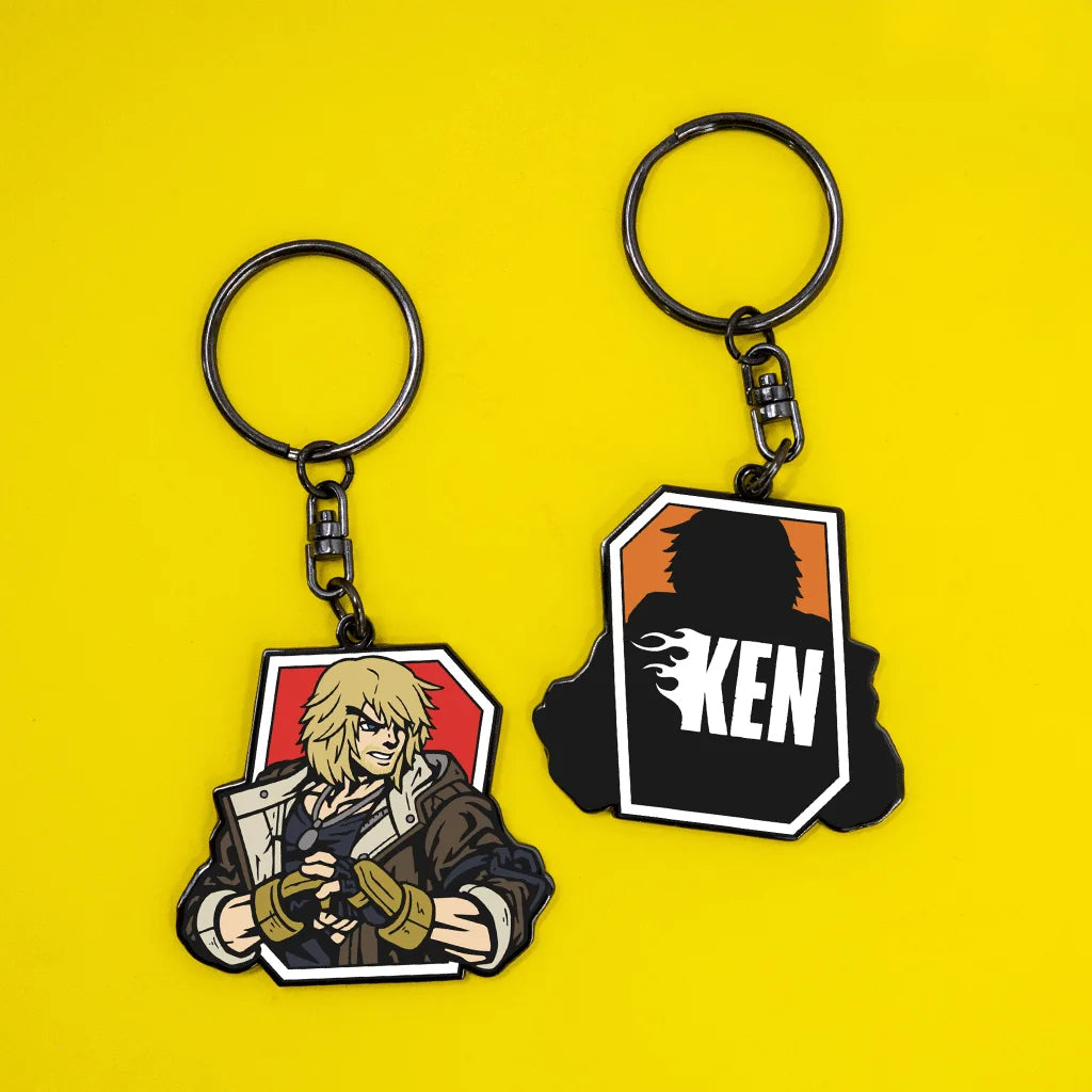 Ken Metal Keychain