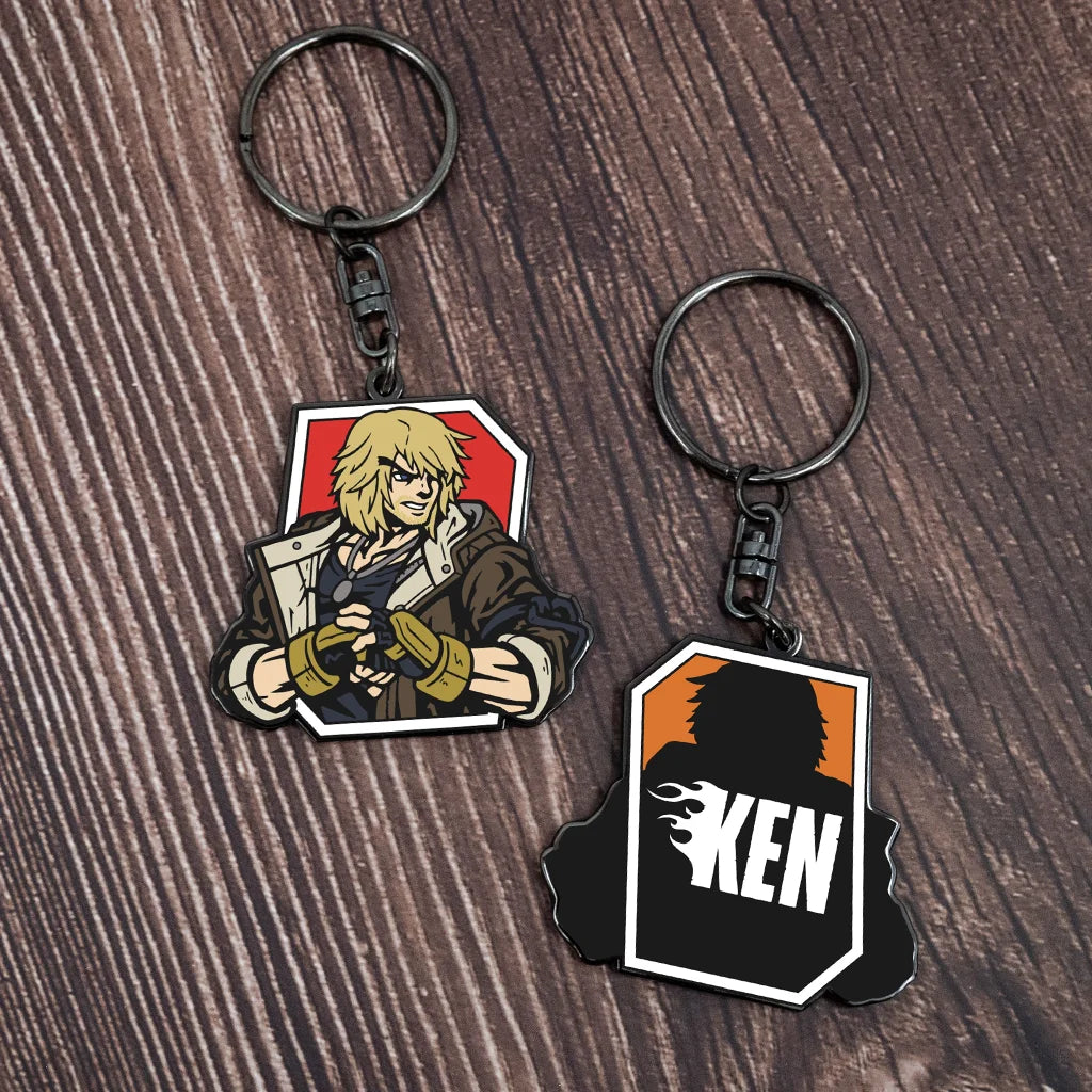 Ken Metal Keychain