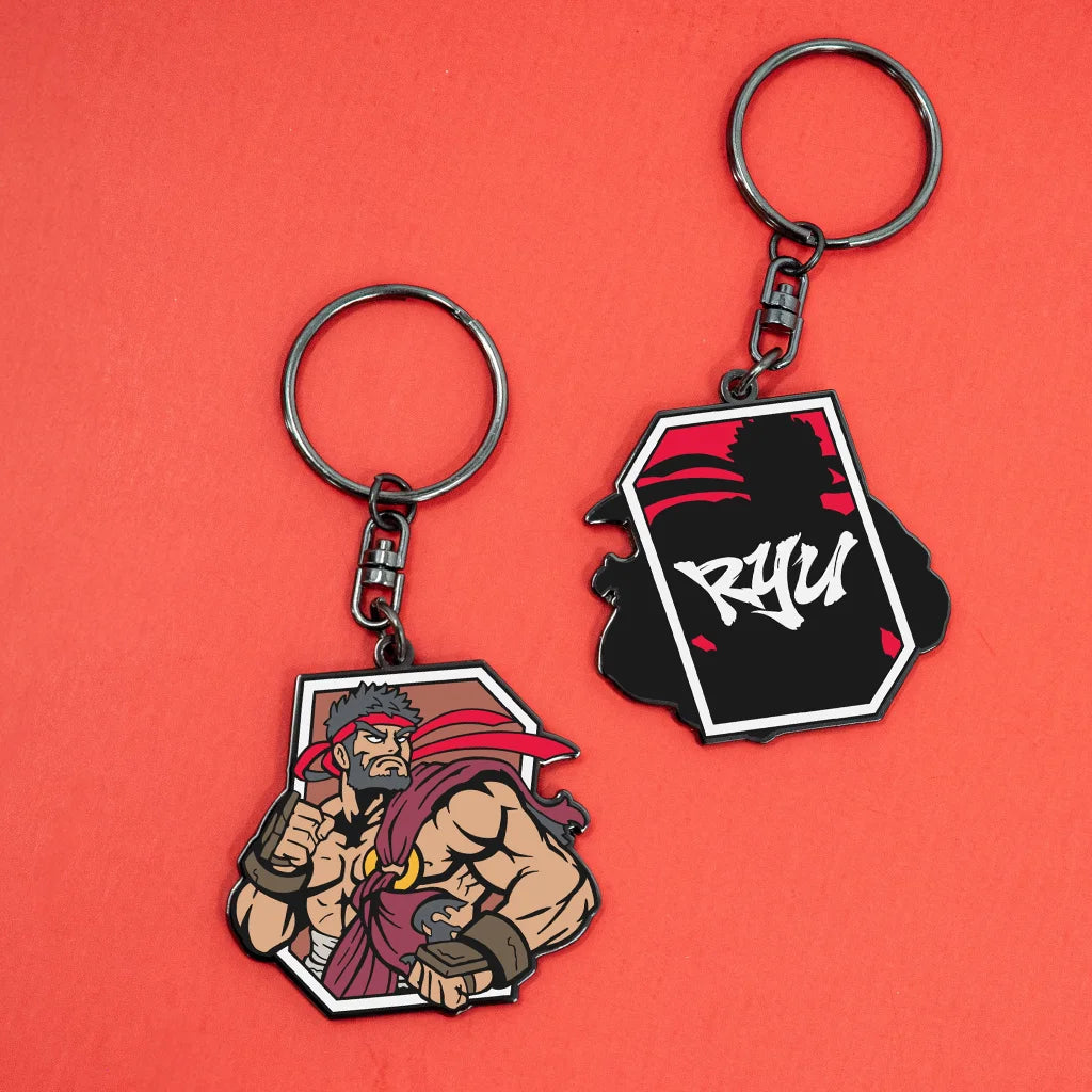 Ryu Metal Keychain