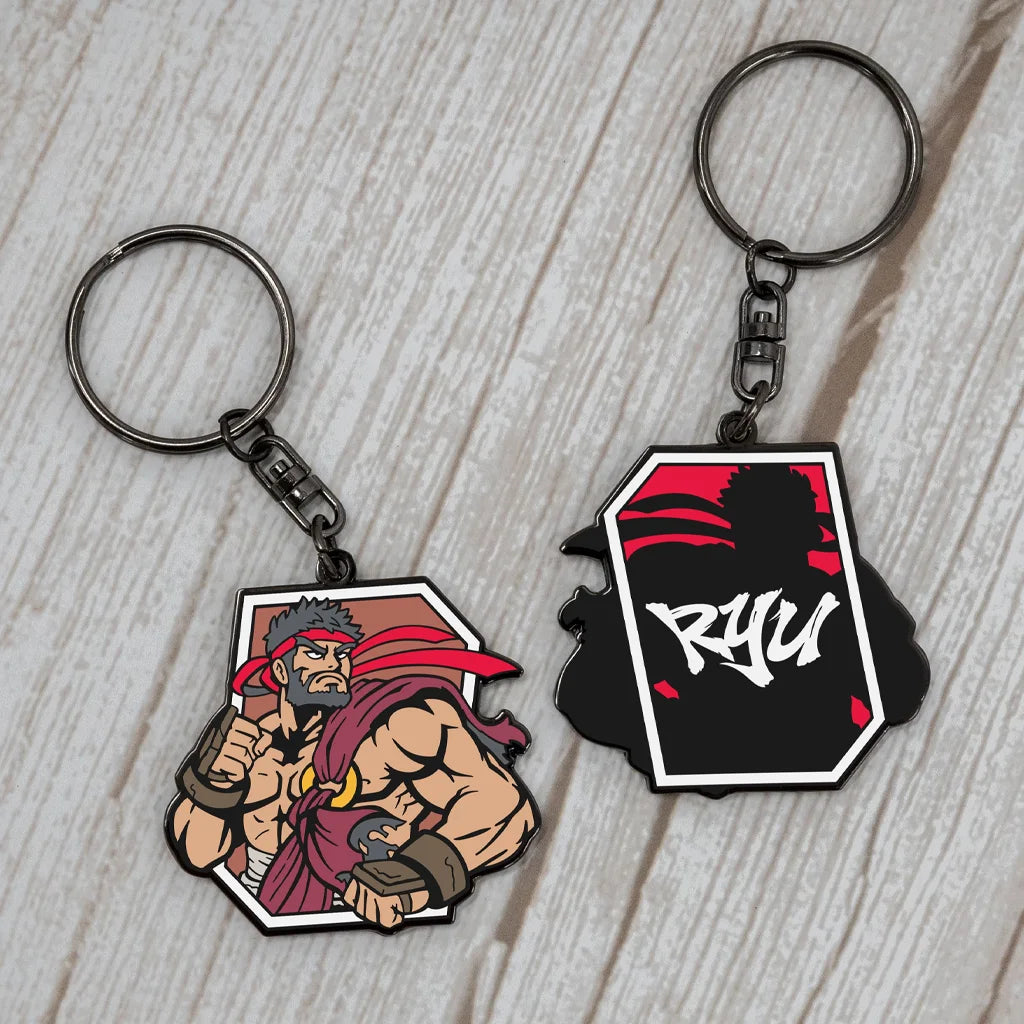 Ryu Metal Keychain