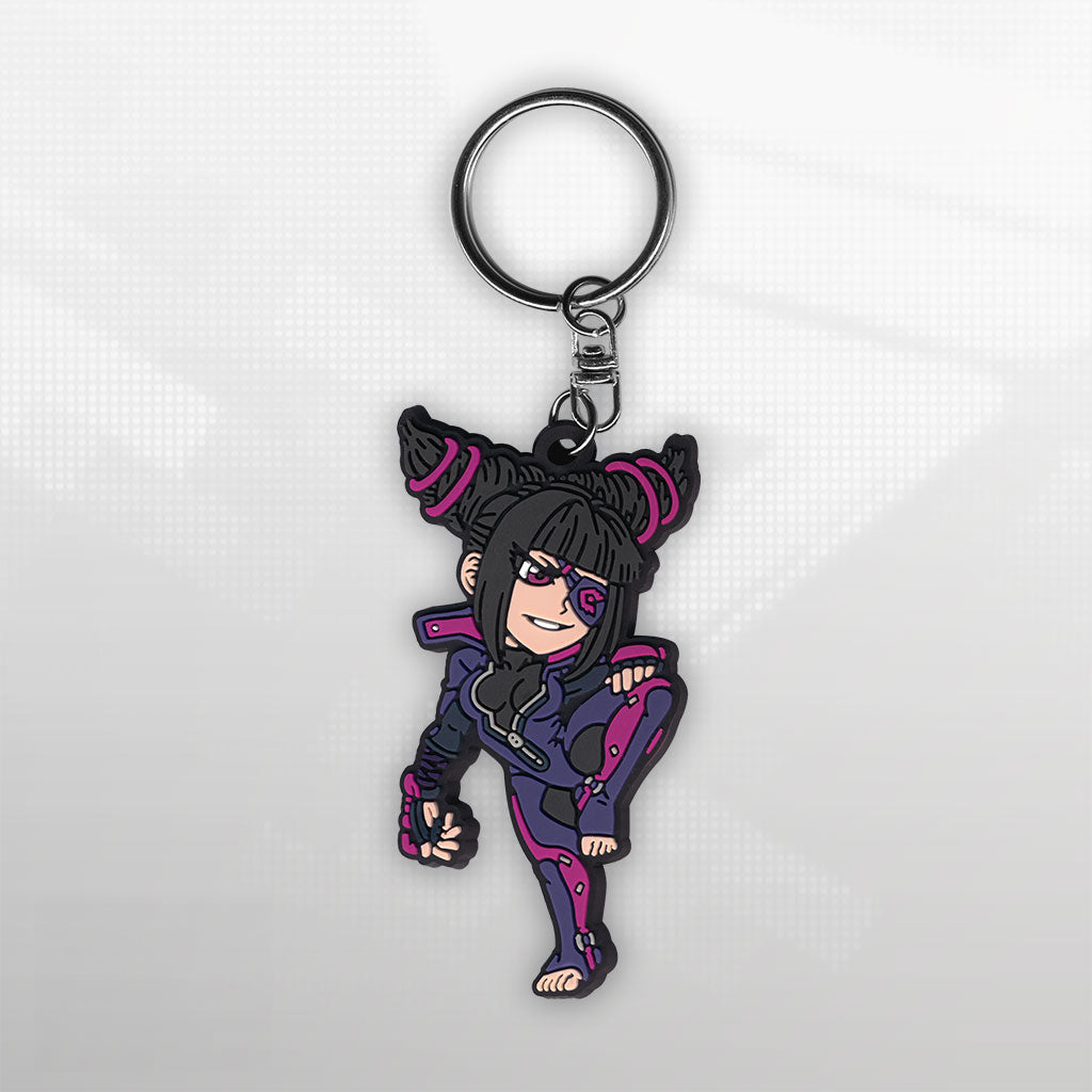 Street Fighter Juri Keychain by Eighty Sixed