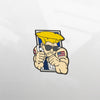 Street Fighter limited edition pin featuring Guile by Eighty Sixed