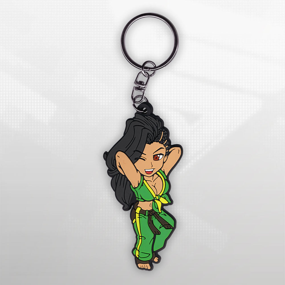Laura Keychain Street Fighter - Laura Keychain - Eighty Sixed