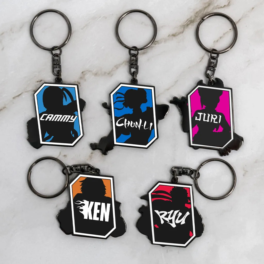 Street Fighter - Metal Keychain Bundle