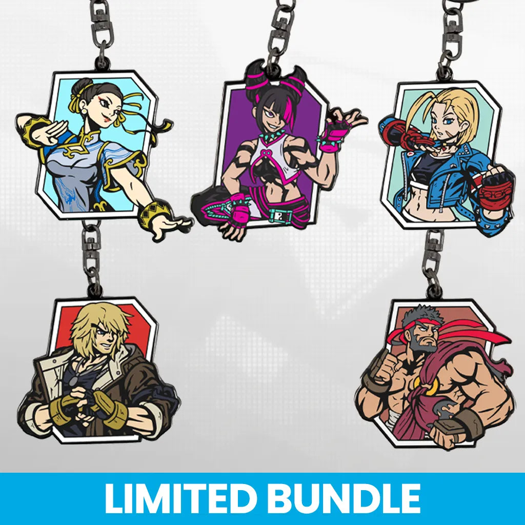 Street Fighter - Metal Keychain Bundle