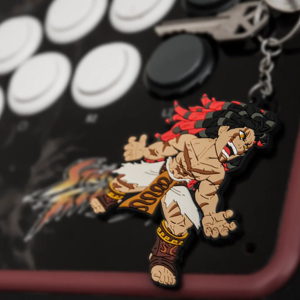 Street Fighter - Necalli Keychain - Eighty Sixed Street Fighter - Necalli Keychain - Eighty Sixed